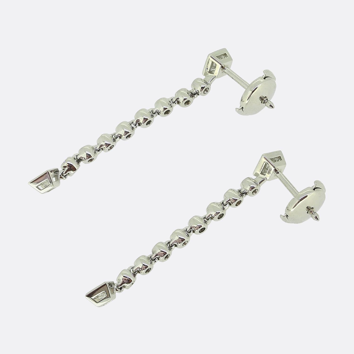 Tiffany & Co. Orecchini con diamanti In condizioni ottime in vendita a London, GB