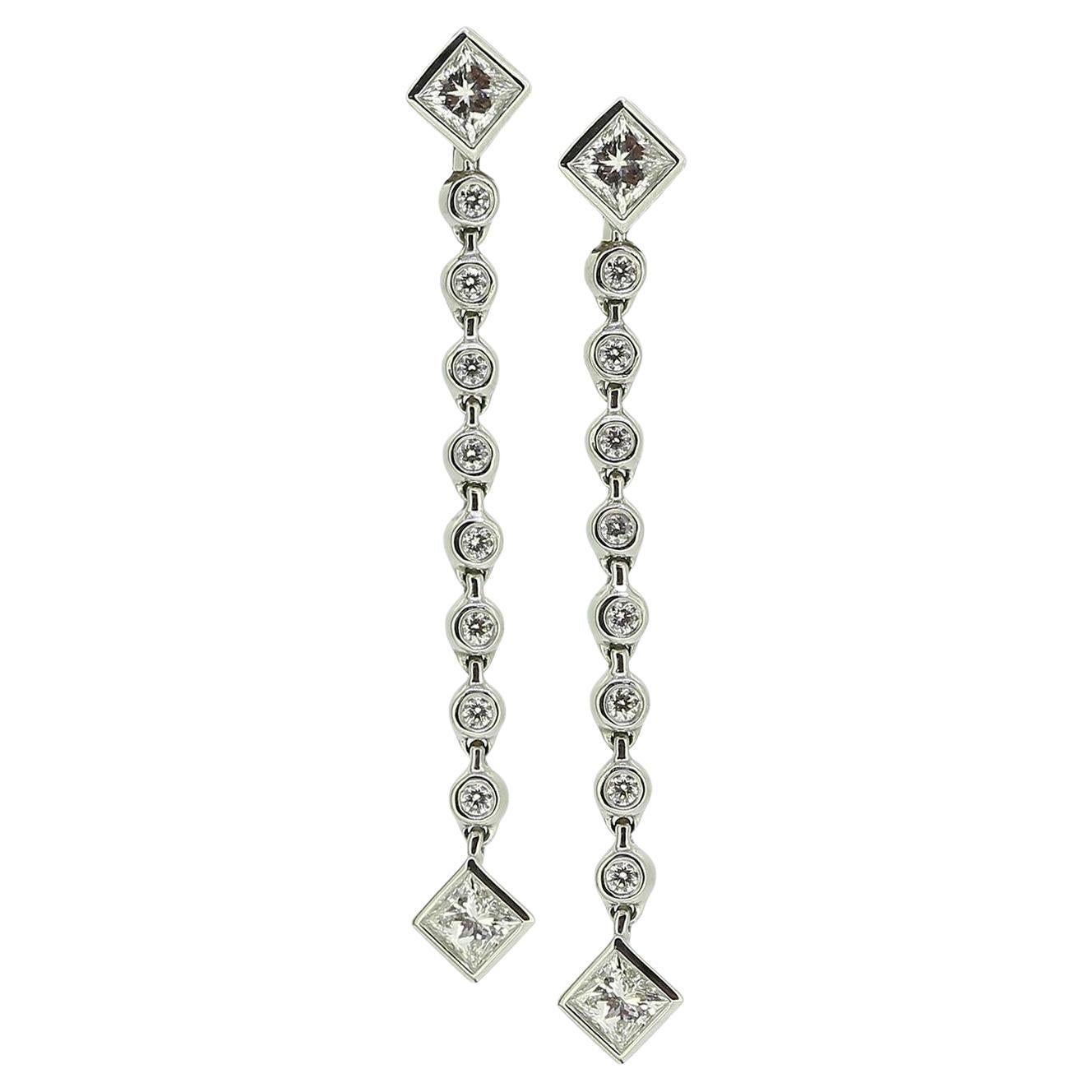 Tiffany & Co. Diamond Drop Earrings