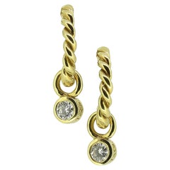 Tiffany & Co. Orecchini a cerchio con diamante