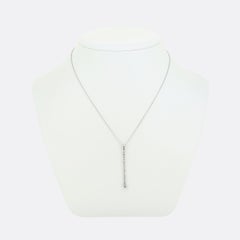 Tiffany & Co. Diamond Drop Jazz Necklace