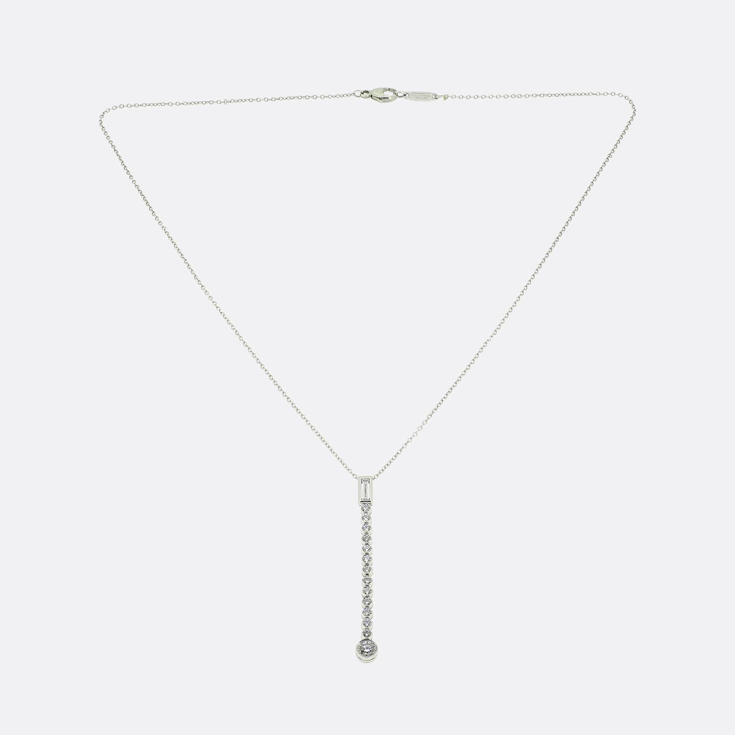 Tiffany & Co. Collana Jazz con goccia di diamante In condizioni buone in vendita a London, GB