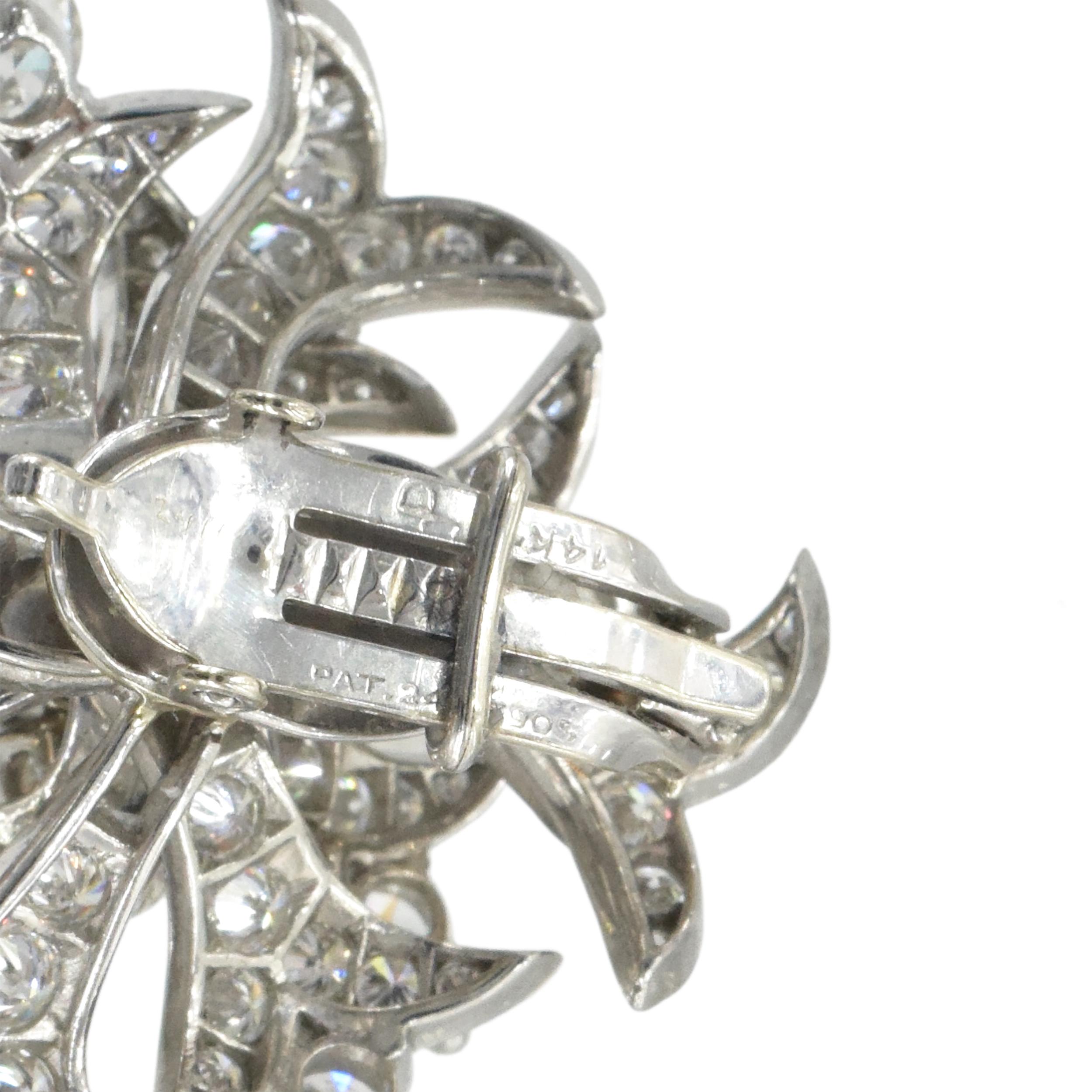 Tiffany & Co Diamond Earrings Donald Claflin For Sale 4