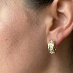Tiffany & Co. Diamond Earrings in 18K Gold and Platinum – 2.00 CTW