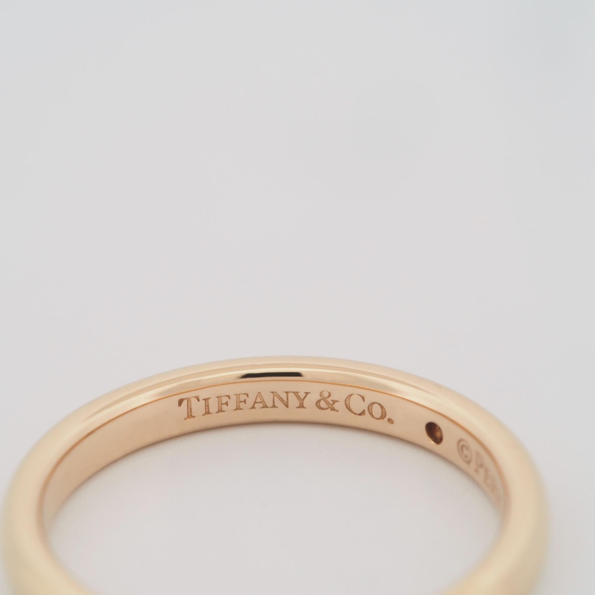 Tiffany & Co. Alianza de diamantes Elsa Peretti Oro rosa US 7.0 en venta 1