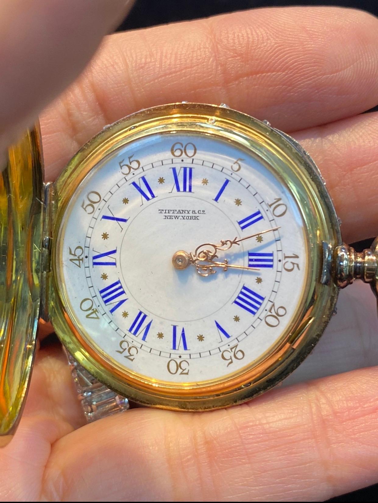 tiffany pocket watch