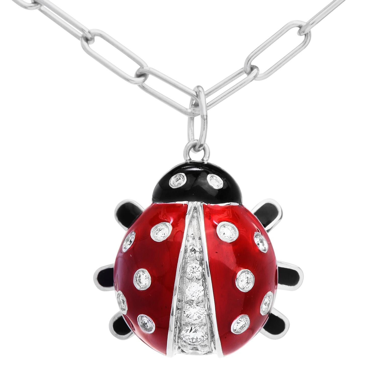 tiffany ladybug charm