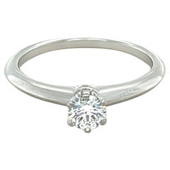 Tiffany & Co Diamond Engagement Ring 0.32ct