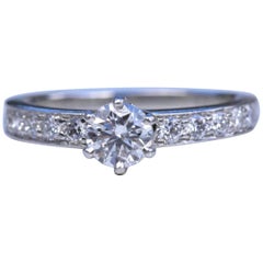 Tiffany 
Co. Diamond Engagement Ring