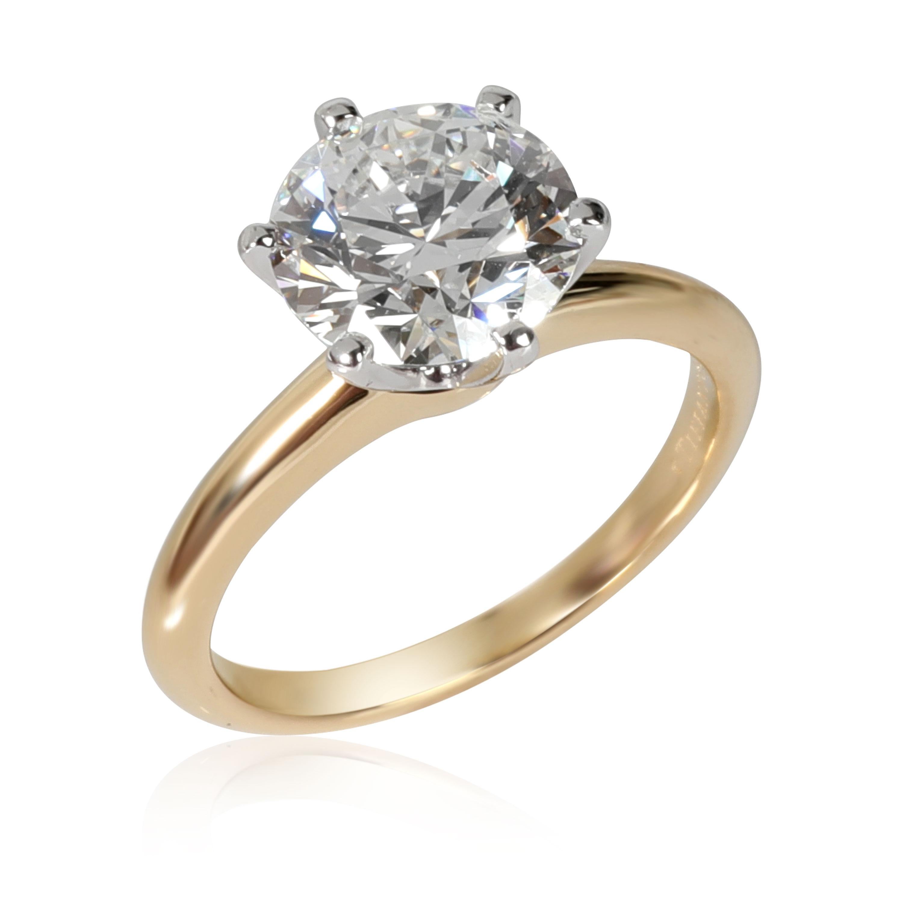 Tiffany & Co. Diamond Engagement Ring in 18K Yellow Gold/Platinum I VS1 2.34 CTW

PRIMARY DETAILS
SKU: 114223
Listing Title: Tiffany & Co. Diamond Engagement Ring in 18K Yellow Gold/Platinum I VS1 2.34 CTW
Condition Description: Retails for 54,000