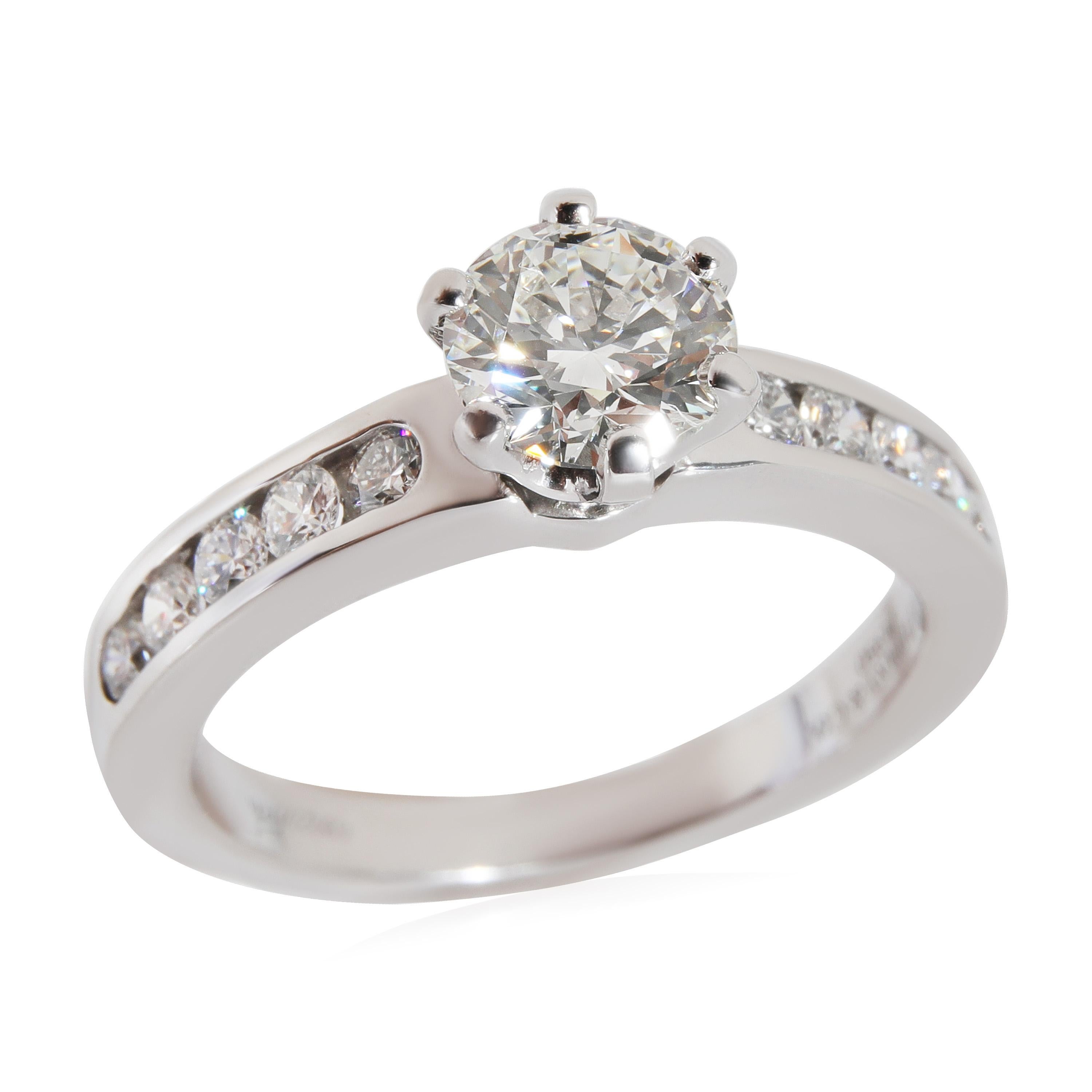 Tiffany & Co. Diamond Engagement Ring in Platinum 0.81 CTW 1