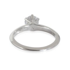 Tiffany & Co. Diamond Engagement Ring in Platinum D IF 1.05 CTW