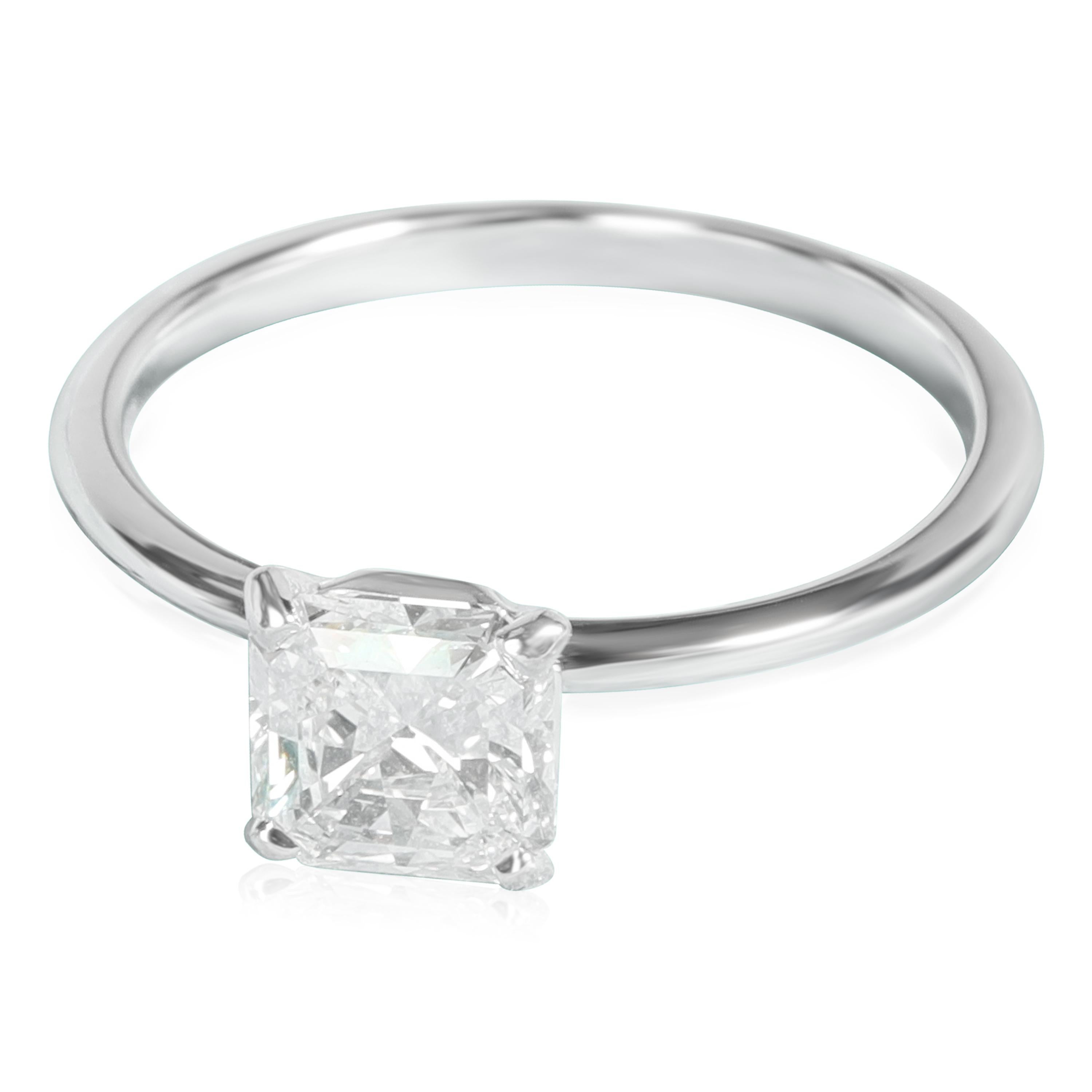 Tiffany & Co. Diamant-Verlobungsring aus Platin G-H VS1 1,01 CTW (Gemischter Schliff) im Angebot