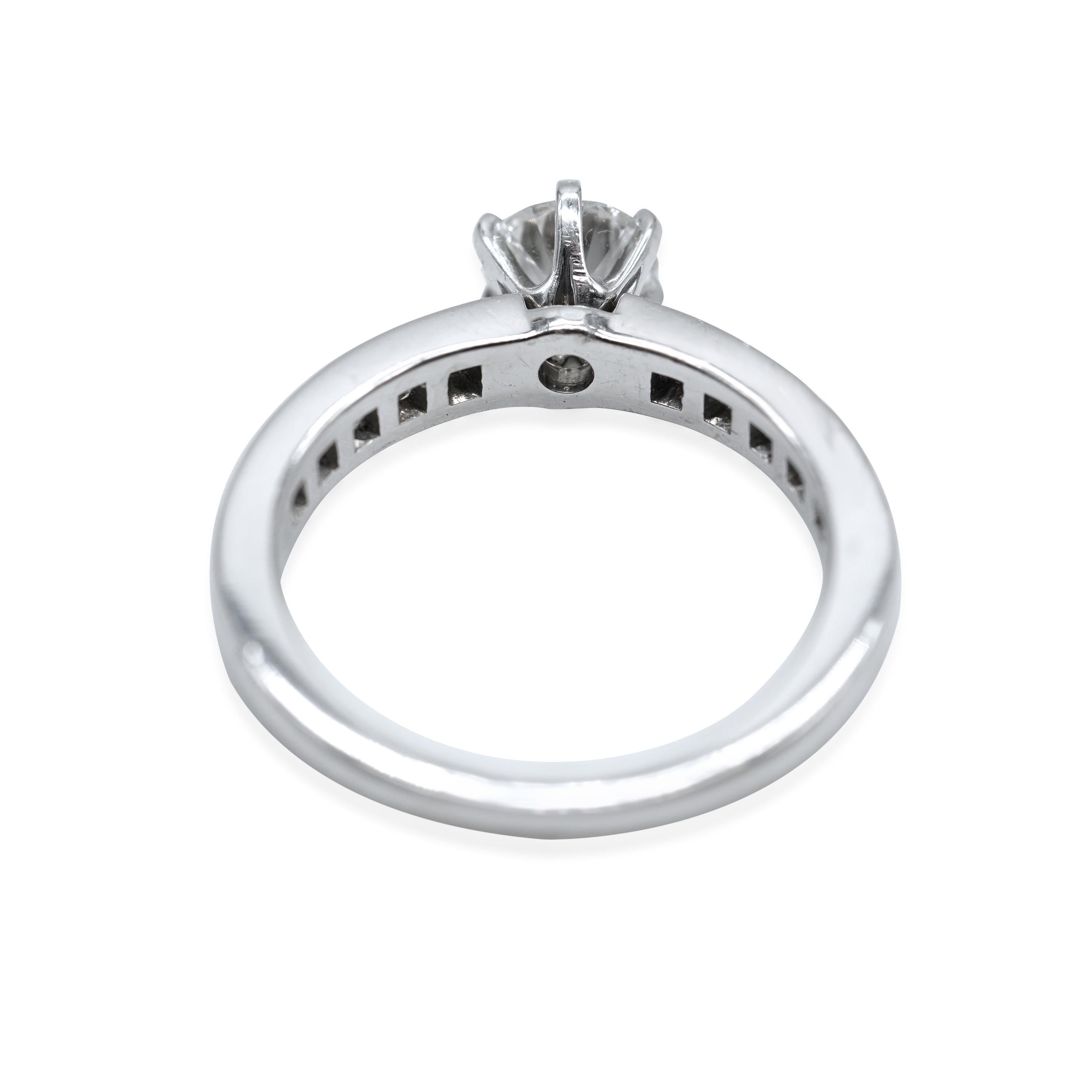 Tiffany & Co. Diamond Engagement Ring in Platinum G VVS1 1.05 CTW

PRIMARY DETAILS
SKU: 133282
Listing Title: Tiffany & Co. Diamond Engagement Ring in Platinum G VVS1 1.05 CTW
Condition Description: The classic engagement ring. Tiffany & Co.
