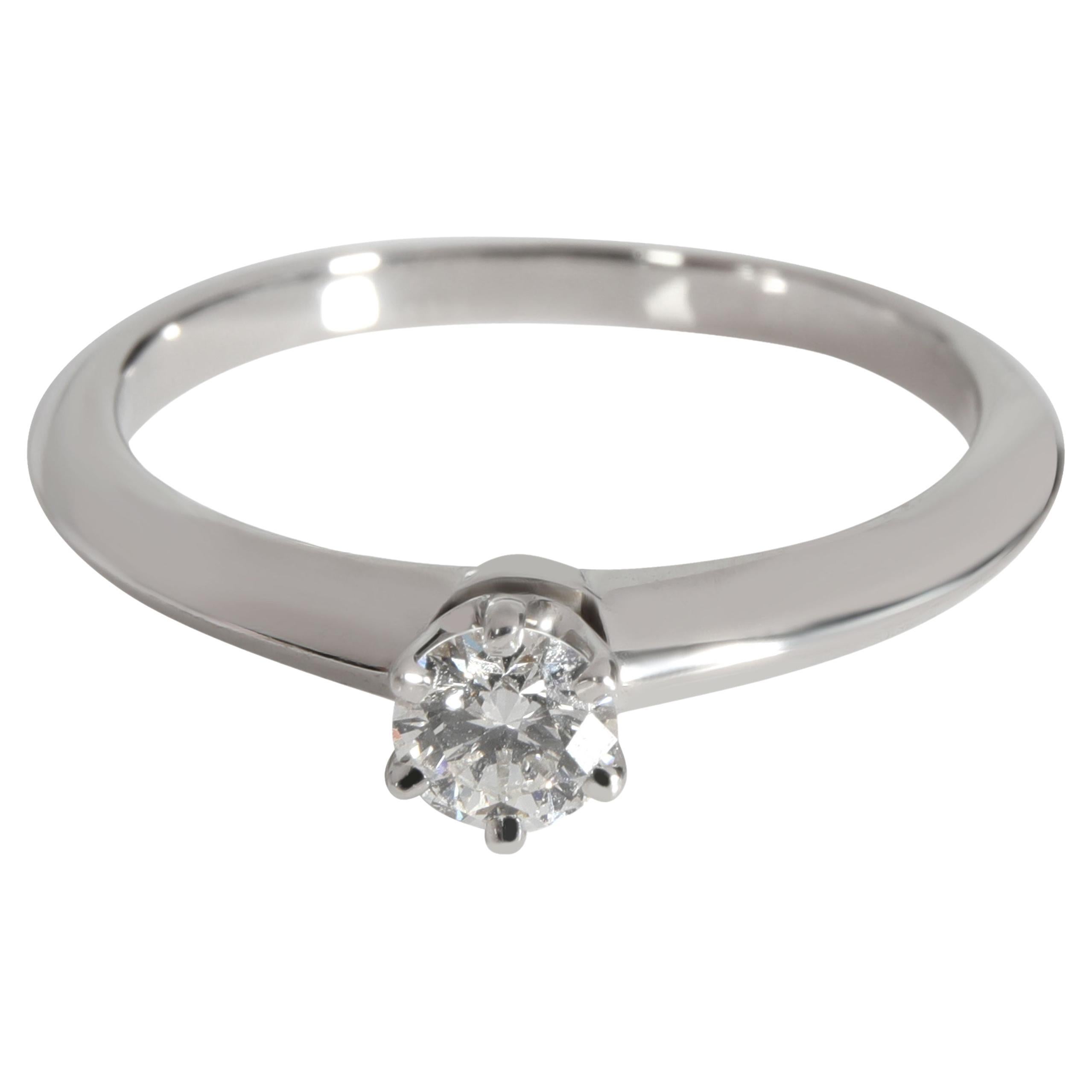 Tiffany & Co. Diamond Engagement Ring in Platinum H VS1 0.22 CTW