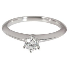 Tiffany & Co. Diamond Engagement Ring in Platinum I VS1 0.27 CTW