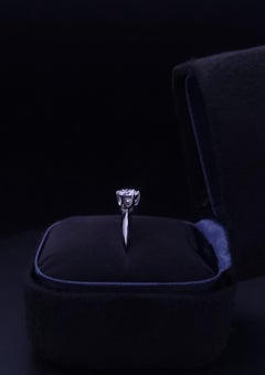 Tiffany & CO Diamond Engagement Ring Size 4.75