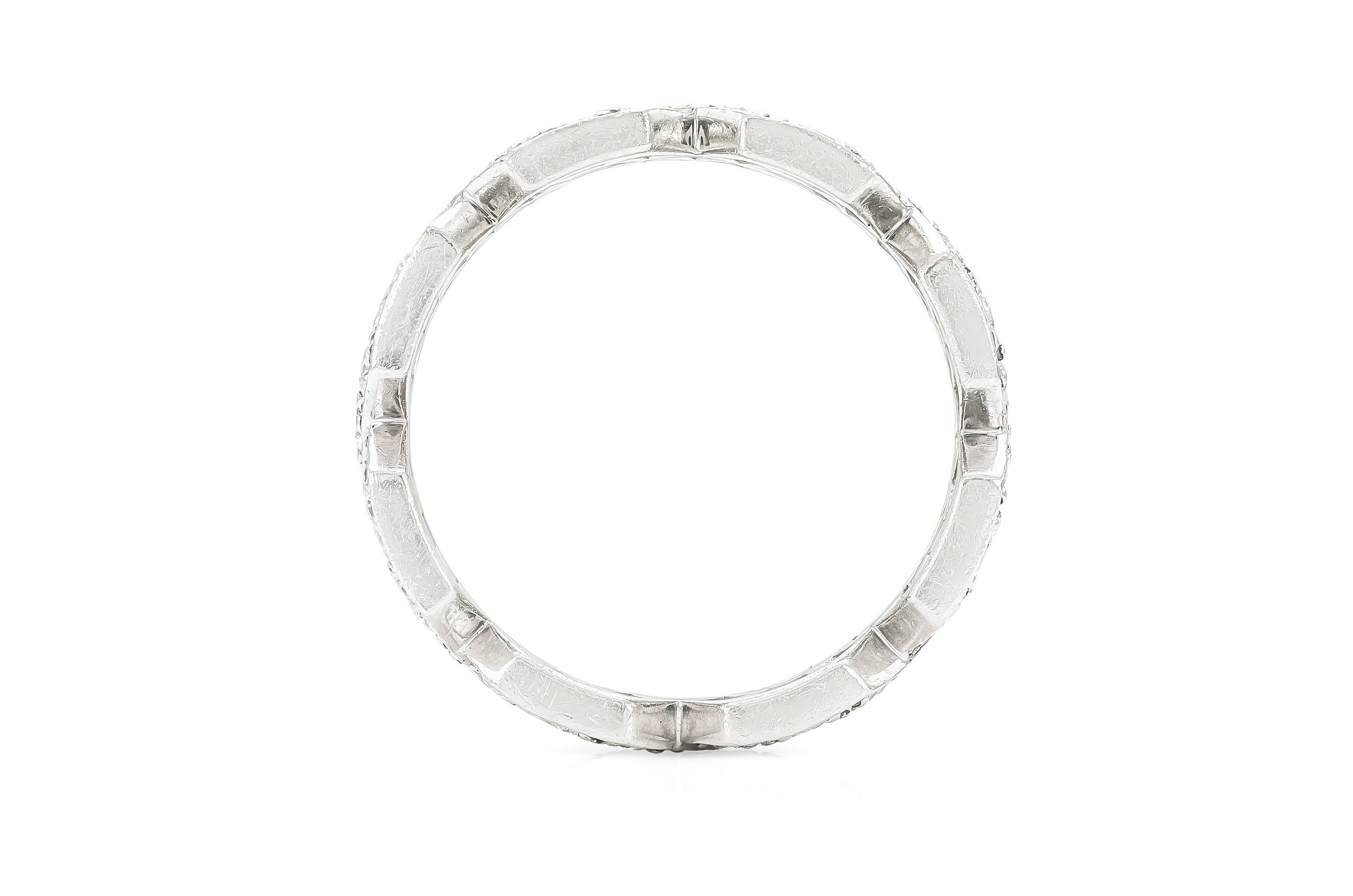 Tiffany & Co. Diamant Eternal Link Band (Rundschliff) im Angebot