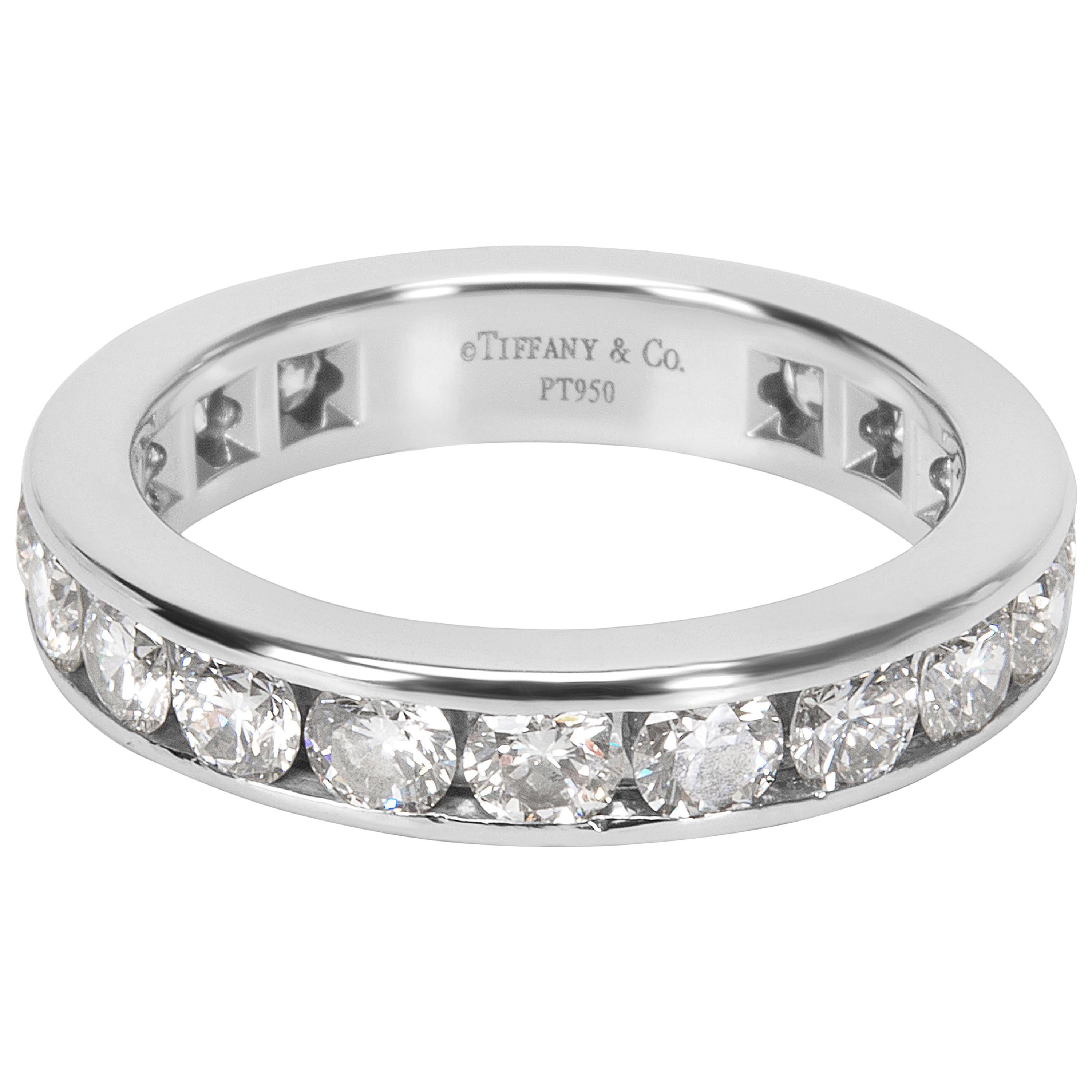 Tiffany & Co. Diamond Eternity Band in Platinum 1.80 Carat