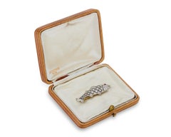 Tiffany & Co. Diamond Fish Brooch, 1.30 Carats