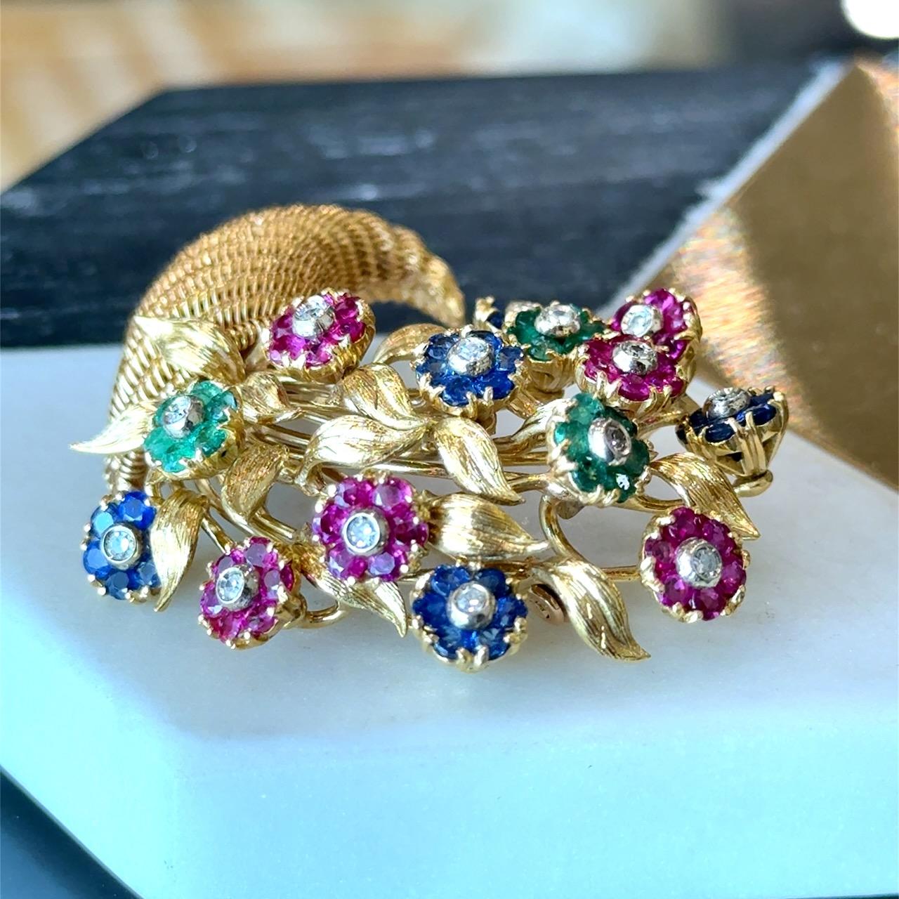 Round Cut Tiffany & Co Diamond & Gemstone 