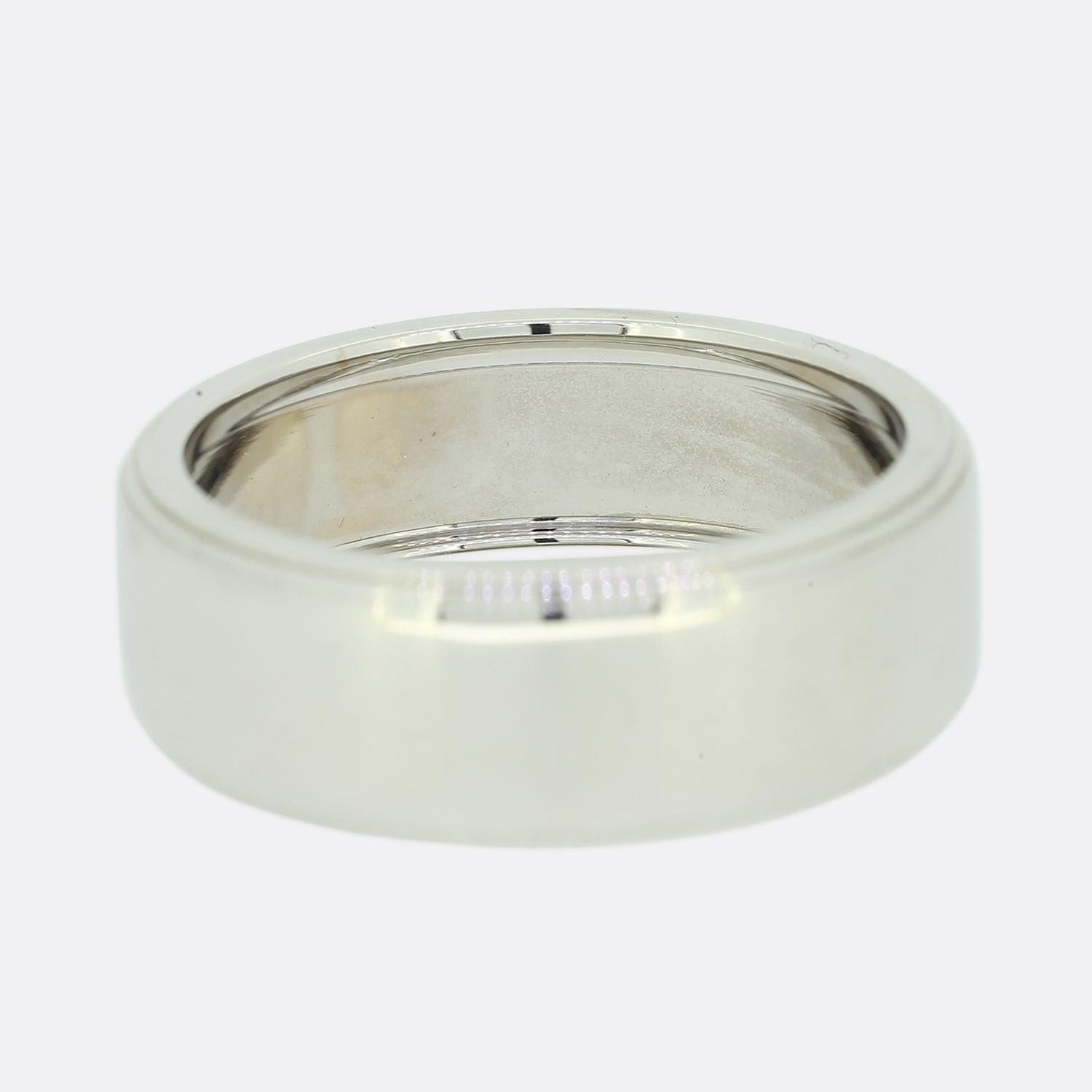 Brilliant Cut Tiffany & Co. Diamond Gents Ring For Sale
