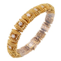 Tiffany & Co. Diamond Gold Bracelet