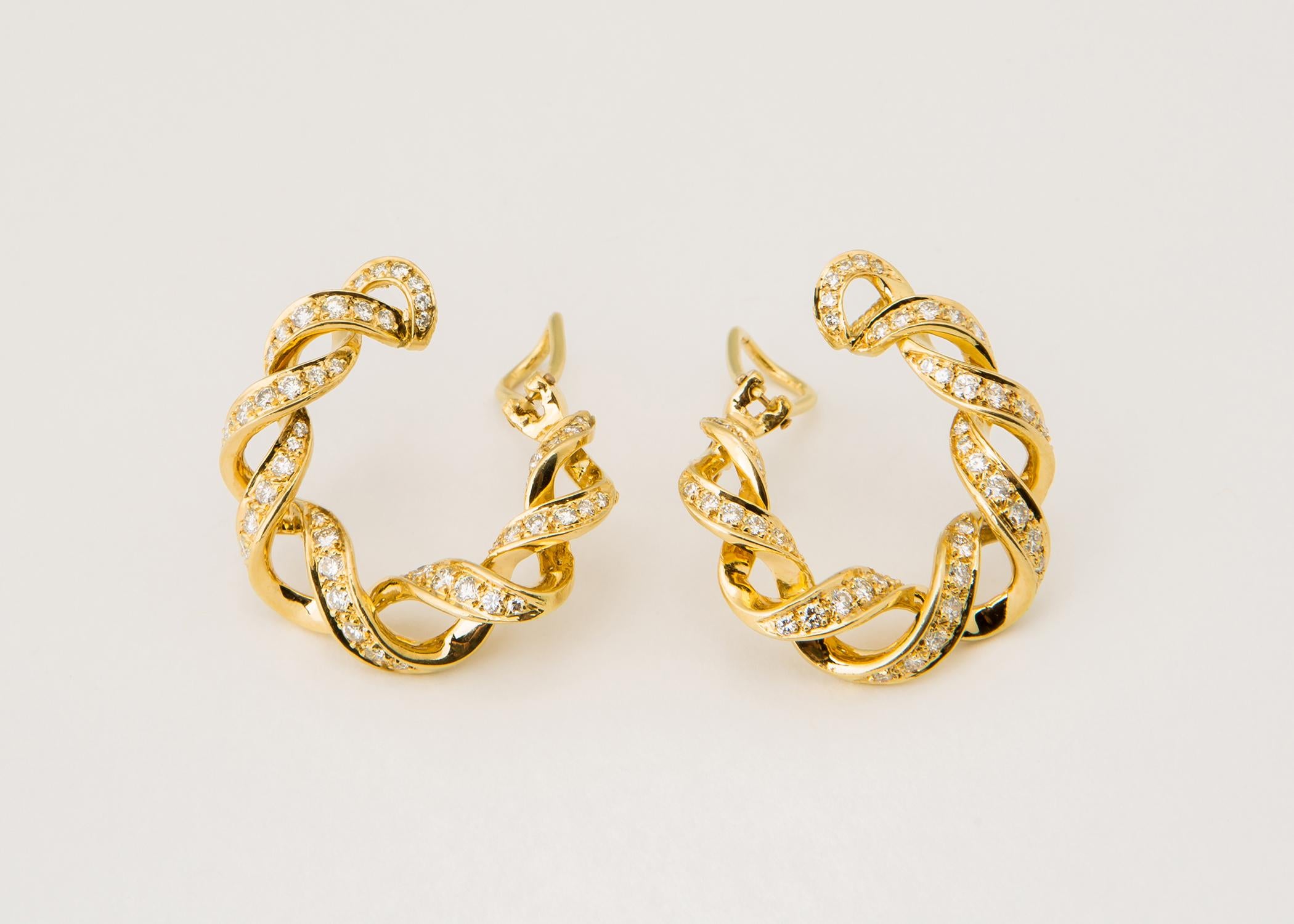 tiffany t hoop earrings