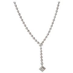Tiffany & Co. Diamond Grace Necklace in Platinum '4.10 Carat'