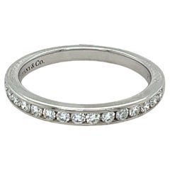 Tiffany & Co Bague demi-éternité en diamant 0.24ct