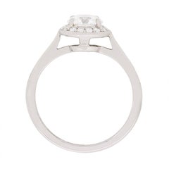 Tiffany & Co. Diamond Halo Engagement Ring