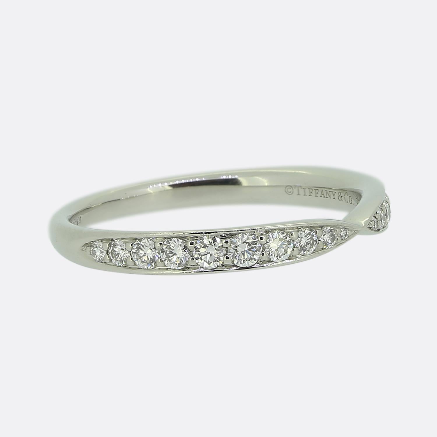 Women's or Men's Tiffany & Co. Diamond Harmony Band Ring