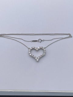 Tiffany Co Diamond Heart Large