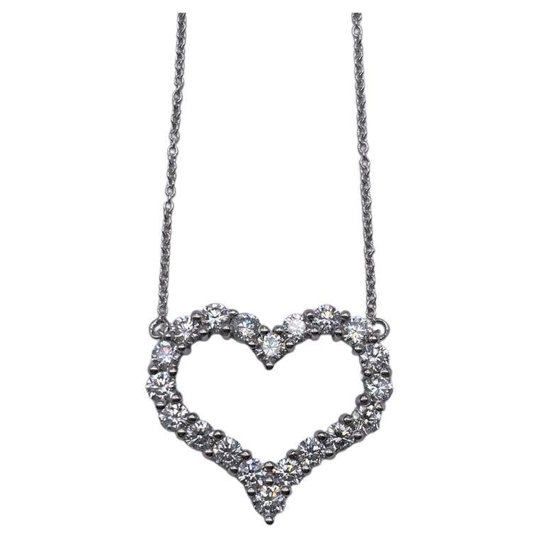 Tiffany Co Diamond Heart Large 