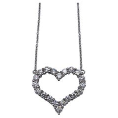 Tiffany Co Diamond Heart Large