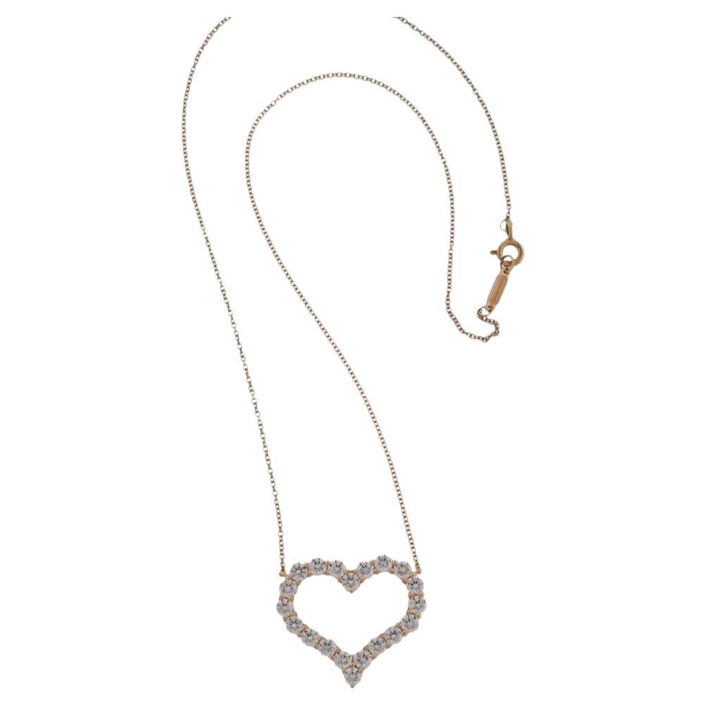 Tiffany & Co. Diamond Heart Necklace