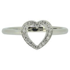 Used Tiffany & Co. Diamond Heart Ring