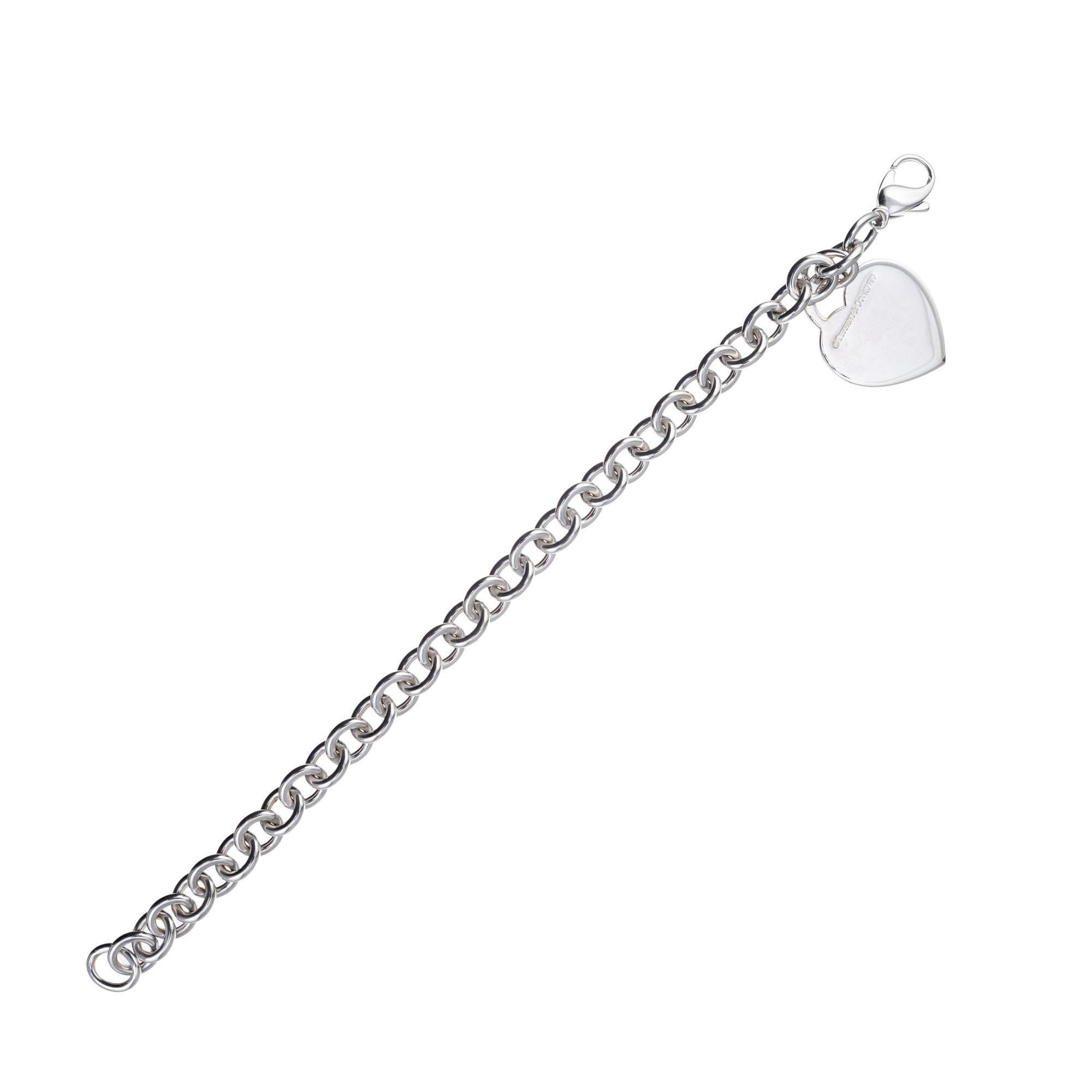 heart tag bracelet tiffany