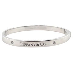 Tiffany & Co Diamant-Armreif mit Scharnier 0,10 Karat