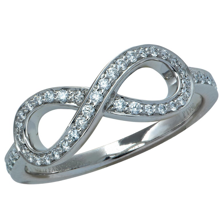 Tiffany Infinity Ring - 5 For Sale on 1stDibs | tiffany and co infinity ring,  tiffany rings infinity, tiffany infinity ring with diamonds