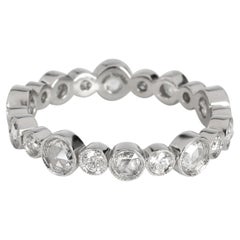 Tiffany & Co. Diamant-Jazz-Eternity-Ring aus Platin, 1 Karat