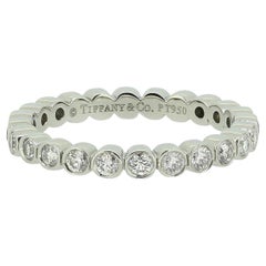 Tiffany & Co. Diamond Jazz Eternity Band Ring Size H 1/2 (47)