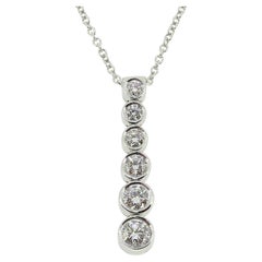 Tiffany & Co. Halskette mit Jazz-Anhänger mit Diamanten