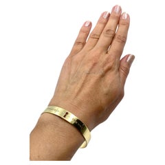 Tiffany & Co. Diamond Keyhole Bangle