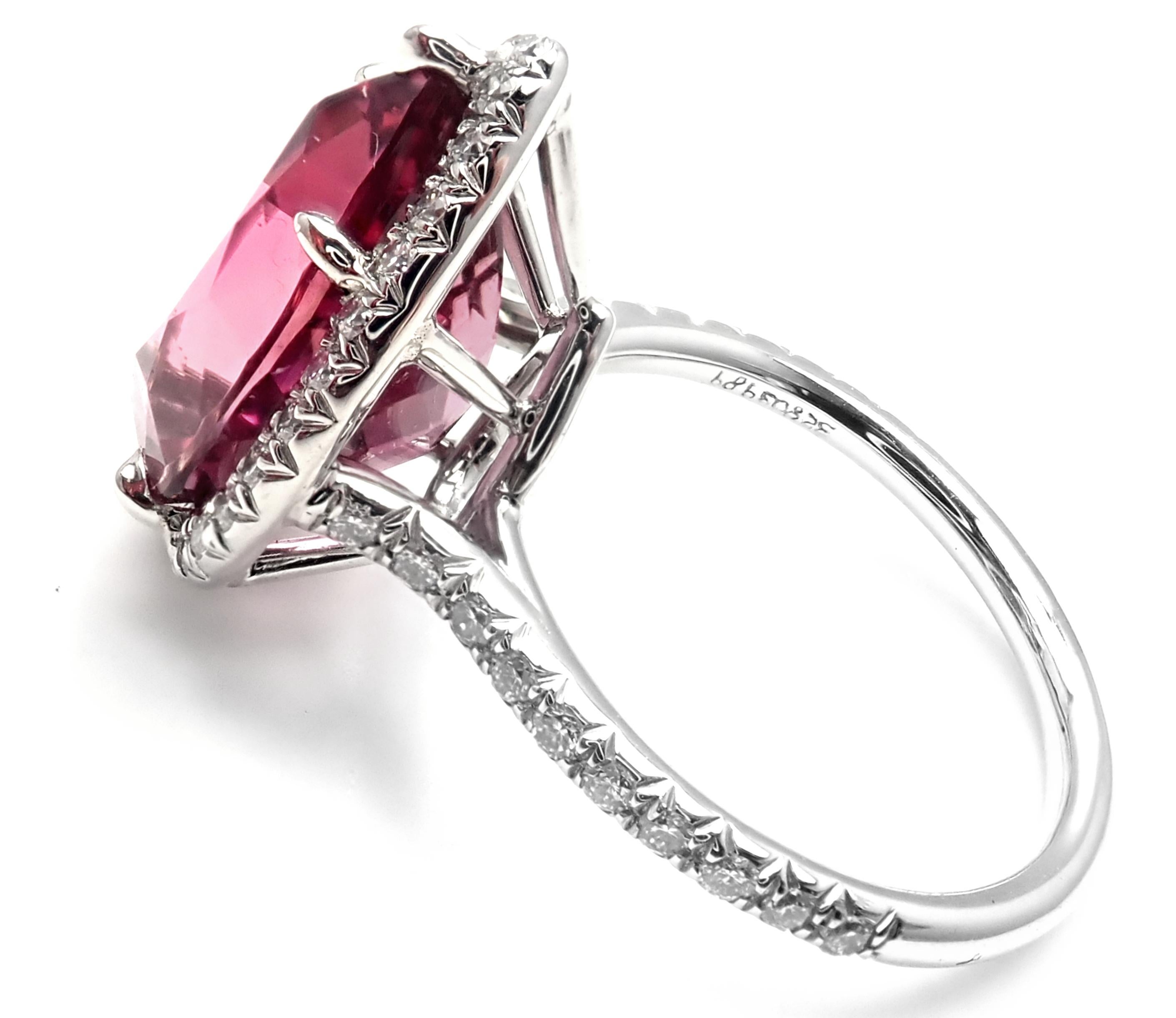 tiffany pink tourmaline ring