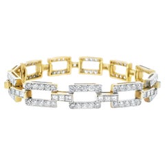 Tiffany & Co. Bracelet à maillons en diamants Circa 1950