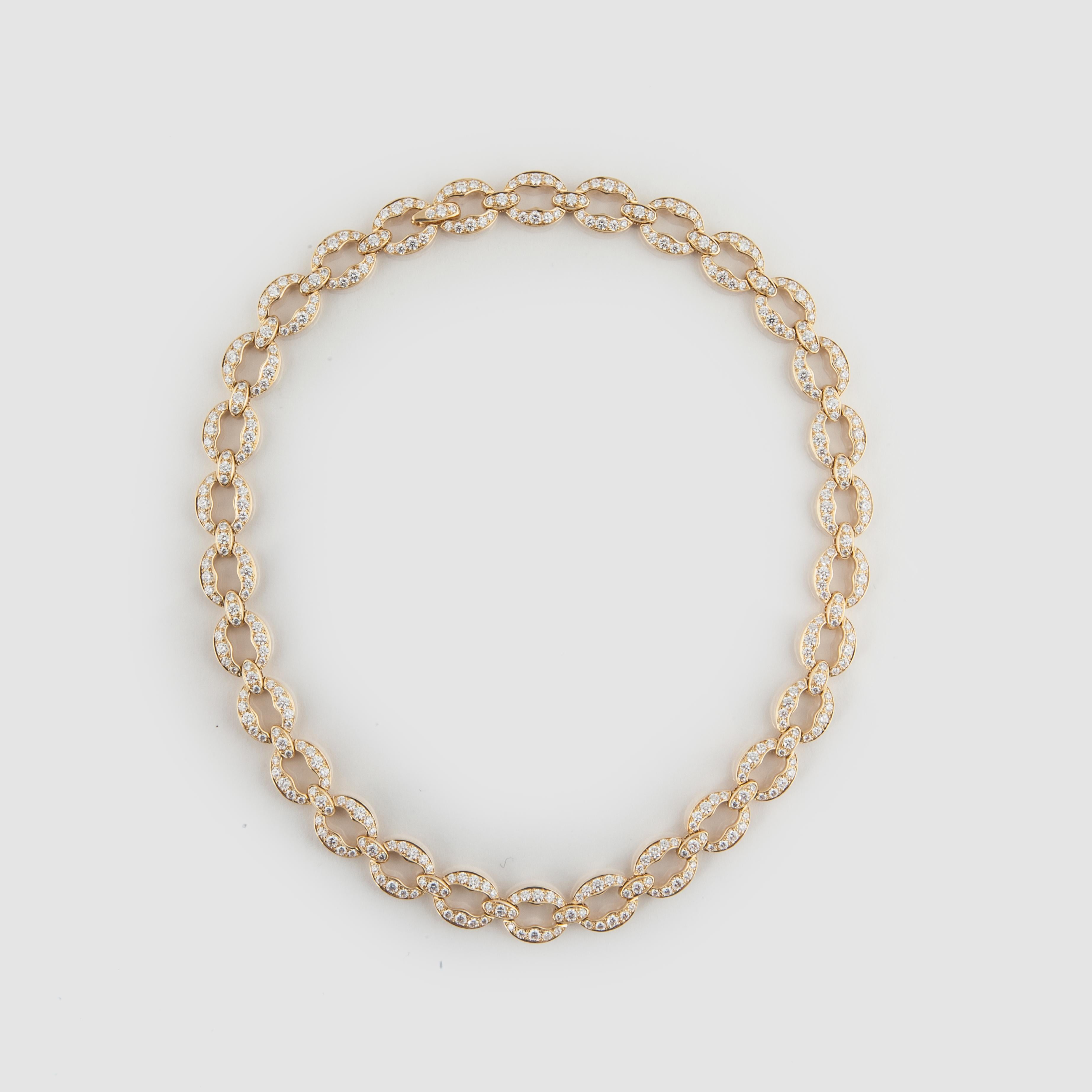 Tiffany & Co. necklace composed of 18K yellow gold marked 