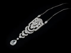 Tiffany & Co. diamond necklace, American, circa 1920