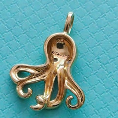 Tiffany & Co. Diamond Octopus Charm Pendant in 18K Yellow Gold