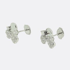 Tiffany & Co. Diamond Paper Flowers Earrings