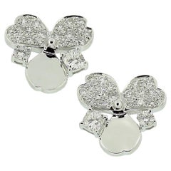 Tiffany & Co. Diamond Paper Flowers Earrings